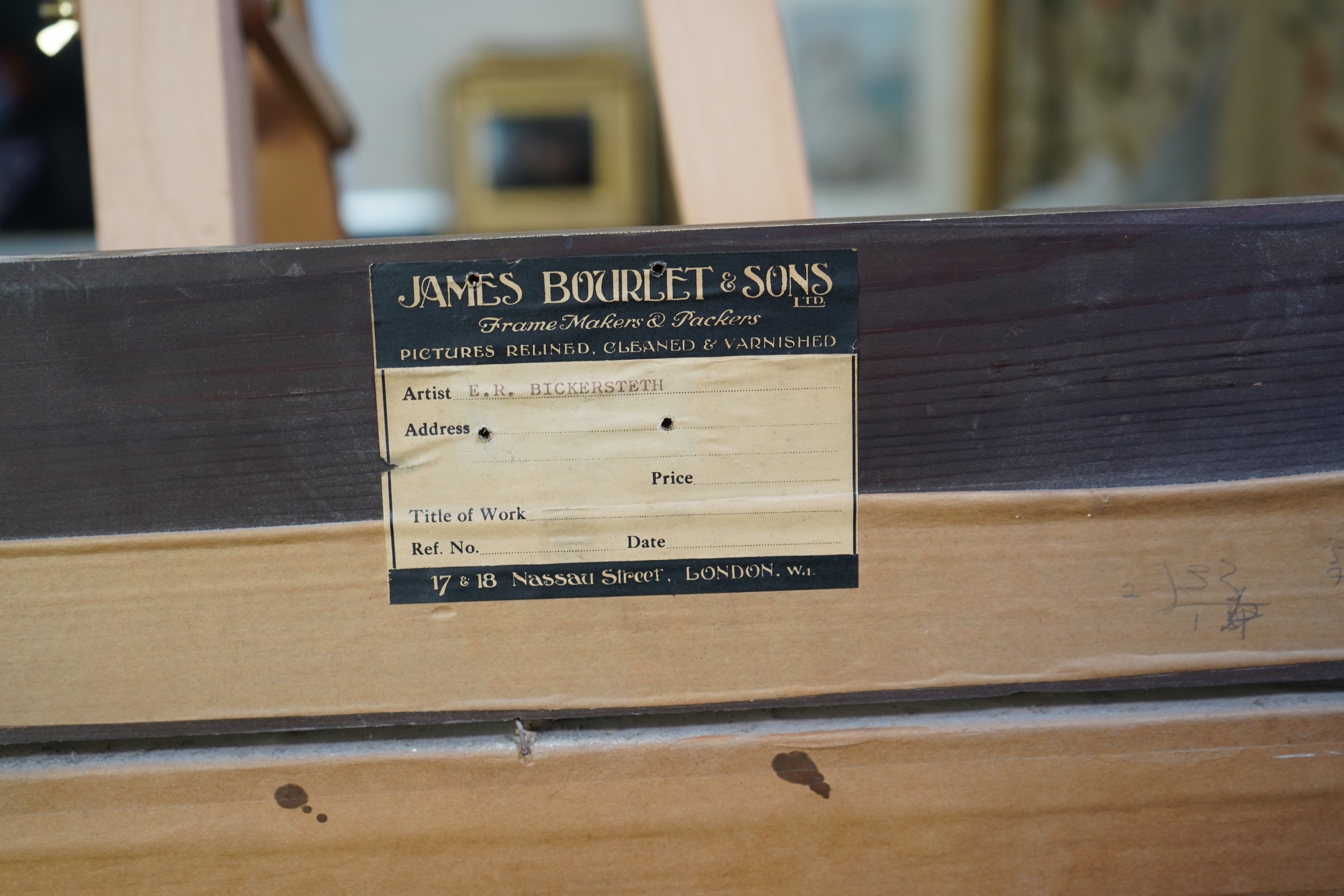 William Scott, 19th century, A pair of Bickersteth family portraits, probably a husband and wife